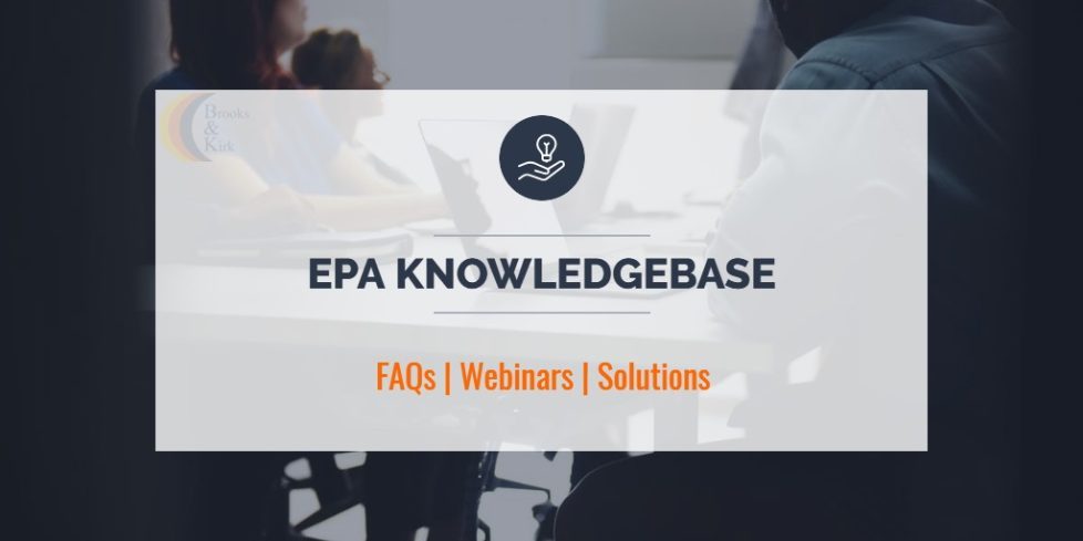 EPA Knowledgebase